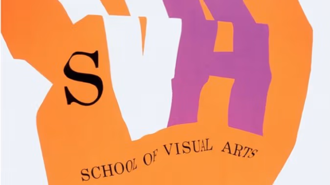 Graphic poster promoting an educational institution.