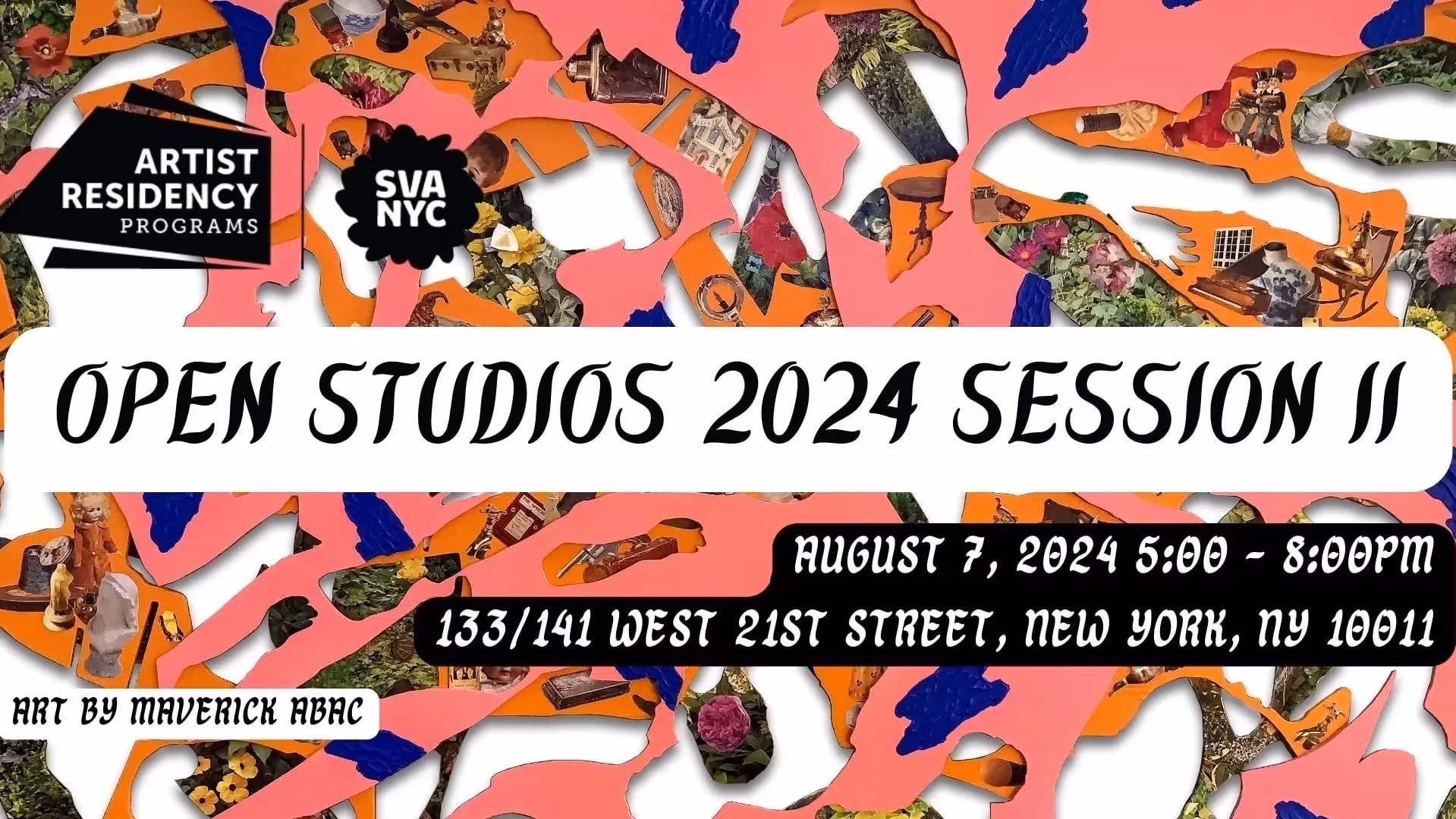 Open Studios 2024 Session II Poster