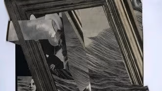 abstract artwork of picture frame