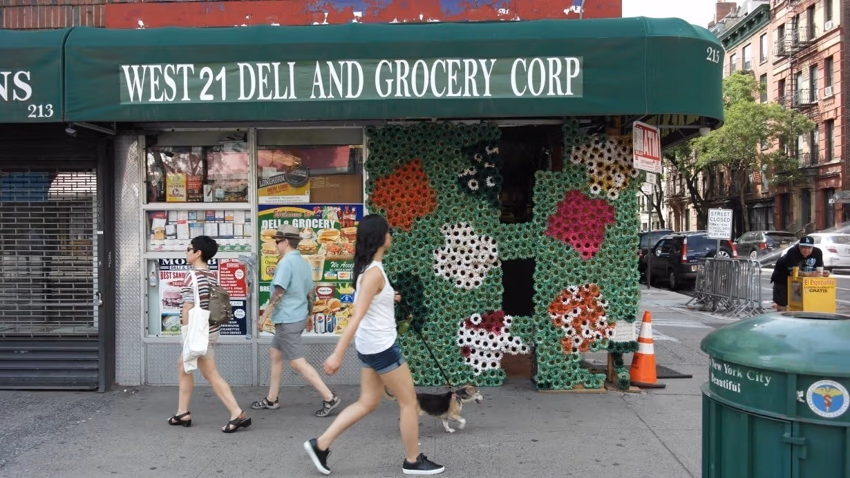 'Healing New York Deli,' site-specific installation, 2018. Photo by Young Min Koh.