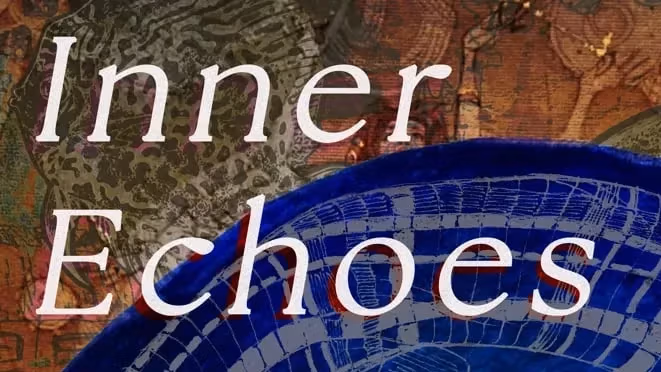 Poster promoting the show Inner Echoes