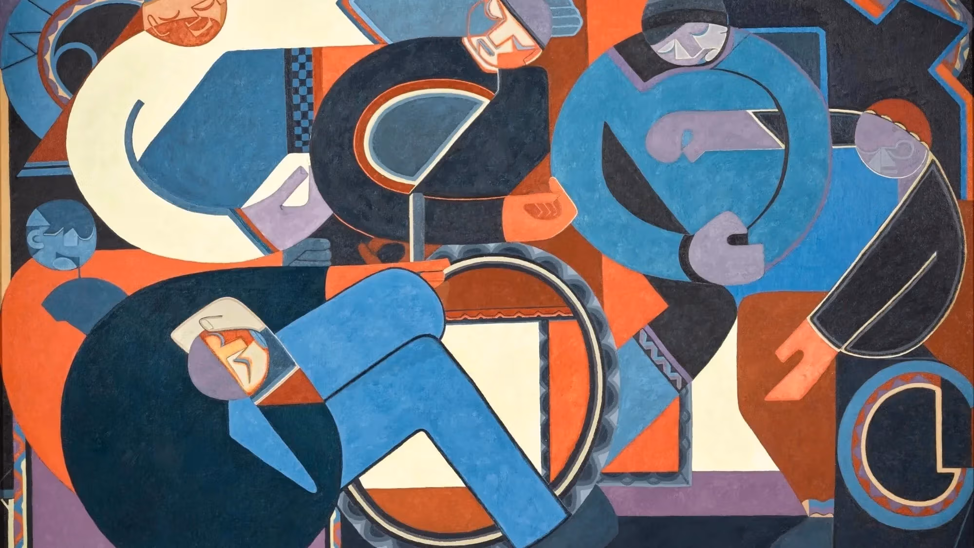 Uzo Egonu, Stateless People (an Assembly), 1981-1982