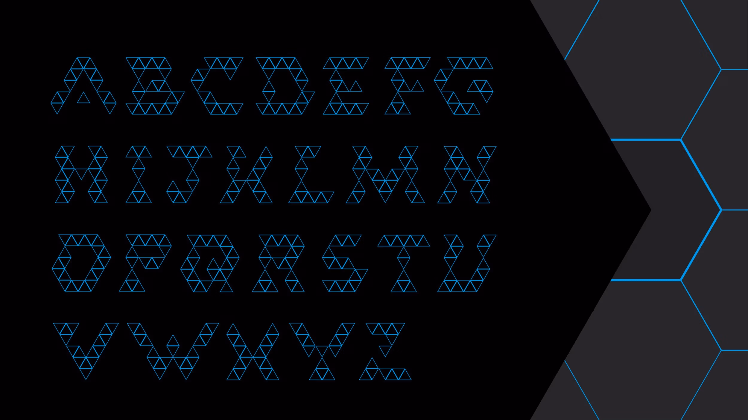 Zack Luo, Type Design Hive, 2021, digital