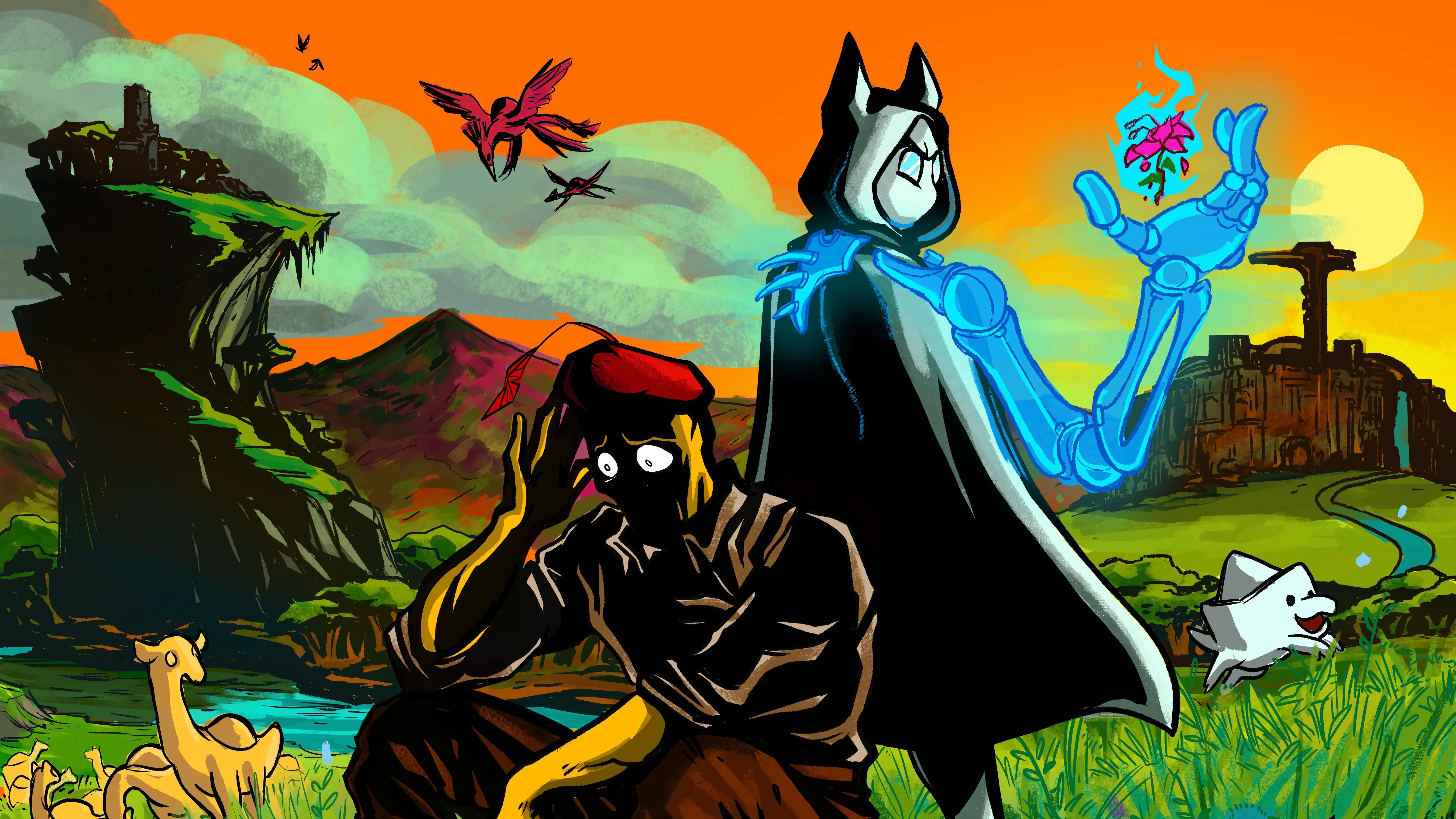 cover image from Porad Gasan Zade's graphic novel Hatland Oddities. 