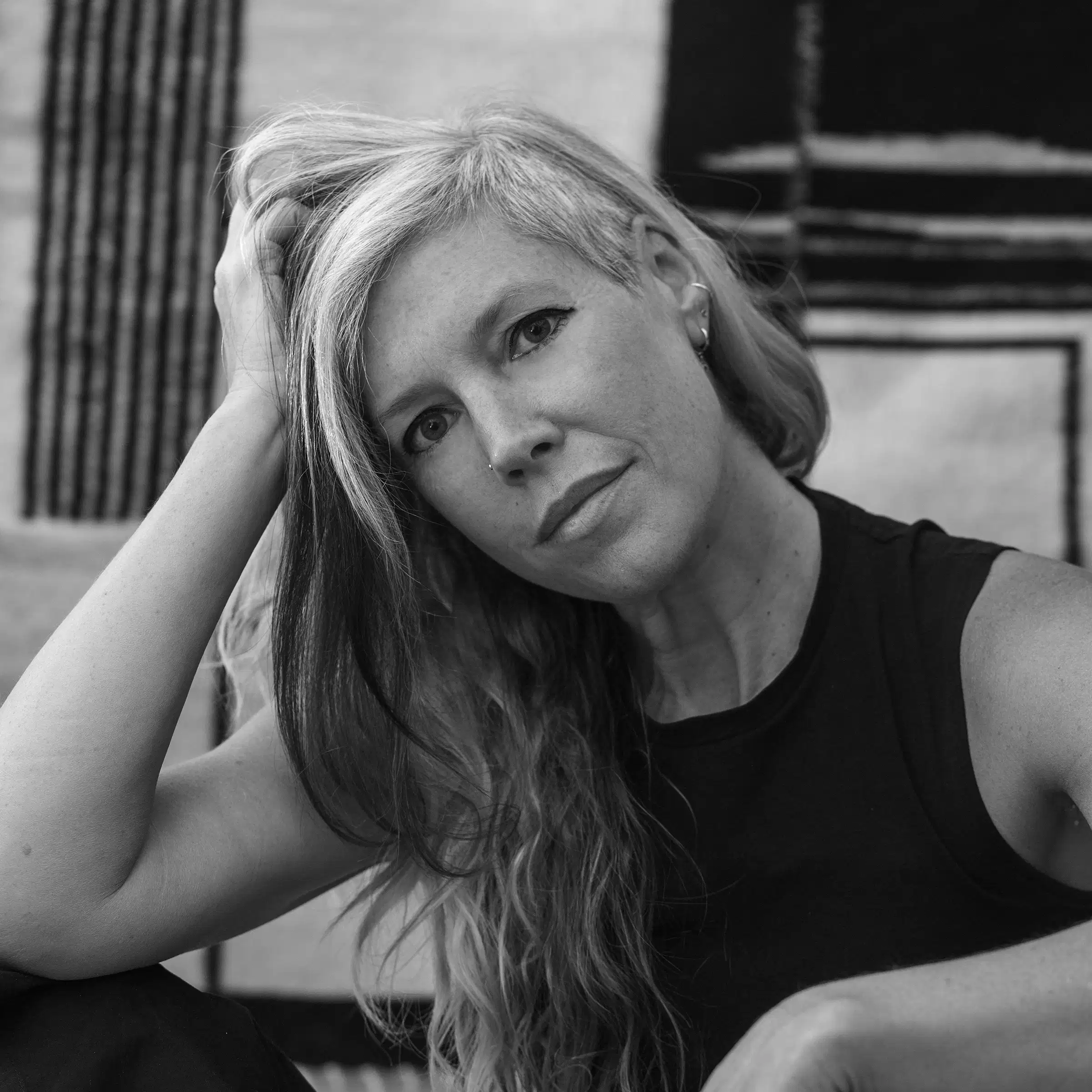 Kara Rooney black-and-white headshot