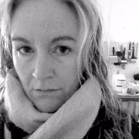 woman black and white