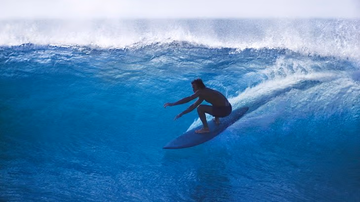 Farting on a surfboard. Cowabunga!