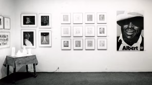 A wall of people of different backgrounds.