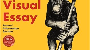 A monkey holding a giant pencil