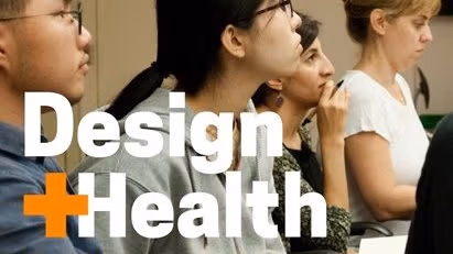 Four people stare to the right.