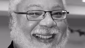 B&W Photograph of a Man with Glasses