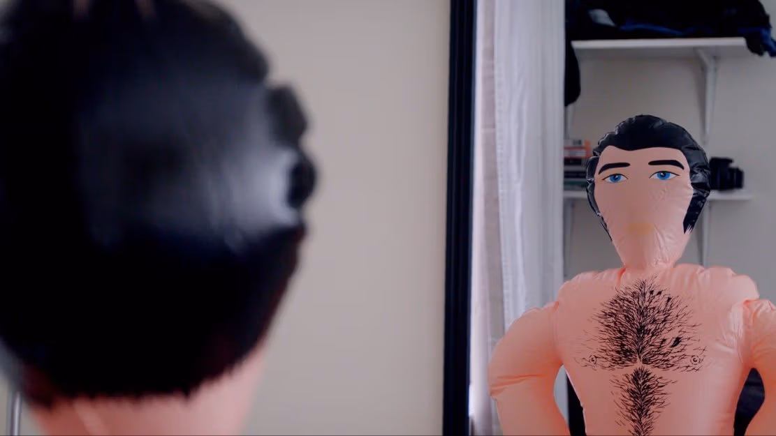 Liam O’Brien, "Early April" (detail), 2016, high definition single channel video, 5:15min. Commissioned by Open City Inc, publisher of RealTime. Image courtesy of the artist; on view at "Cocoon," curated by Lux Yuting Bai.**