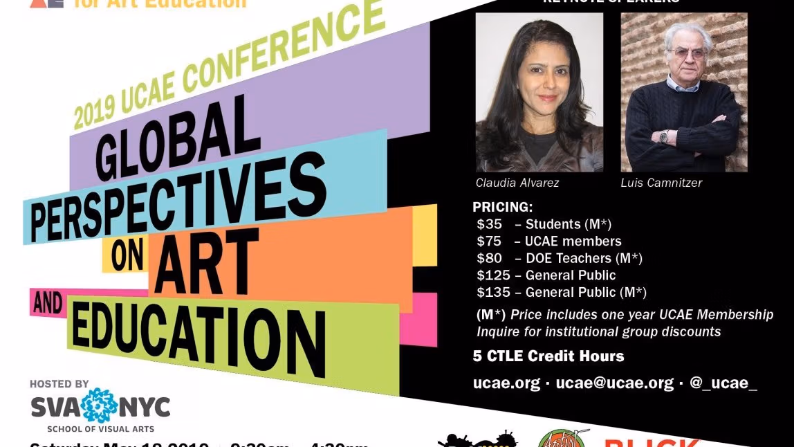 An image advertising the 2019 UCAE conference.