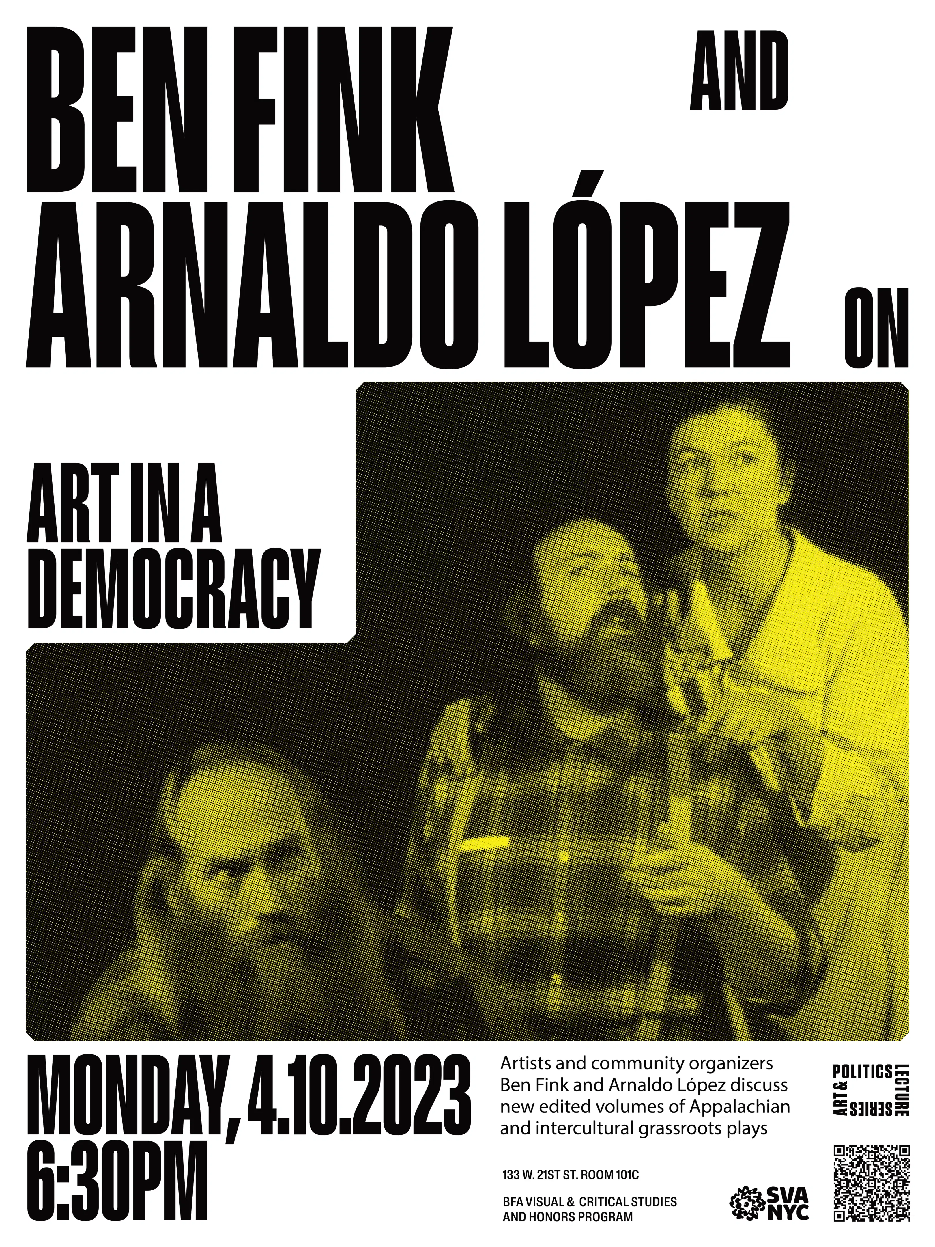 Theatrical poster for event