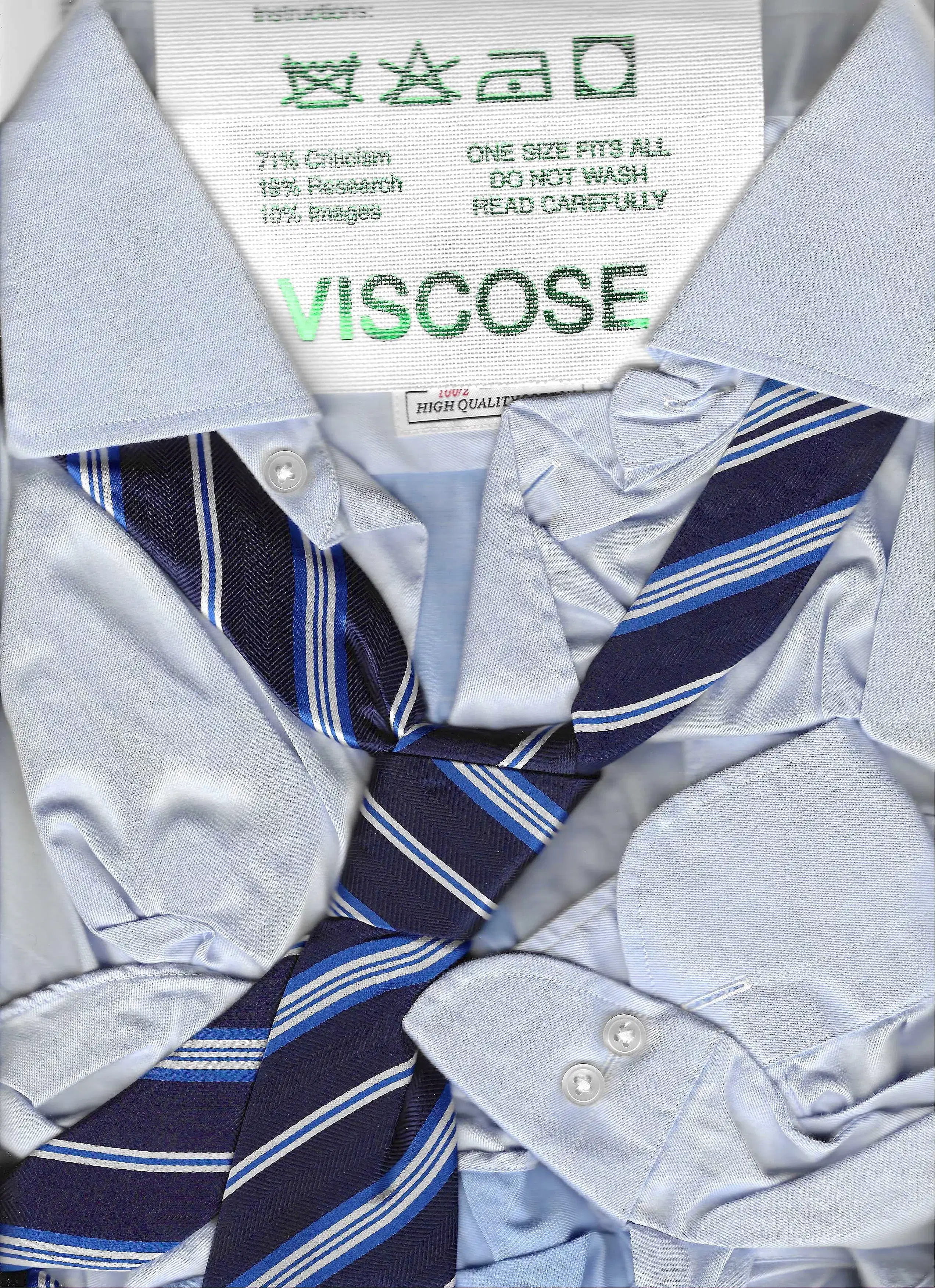 Cover image from Viscose, a journal for fashion criticism
