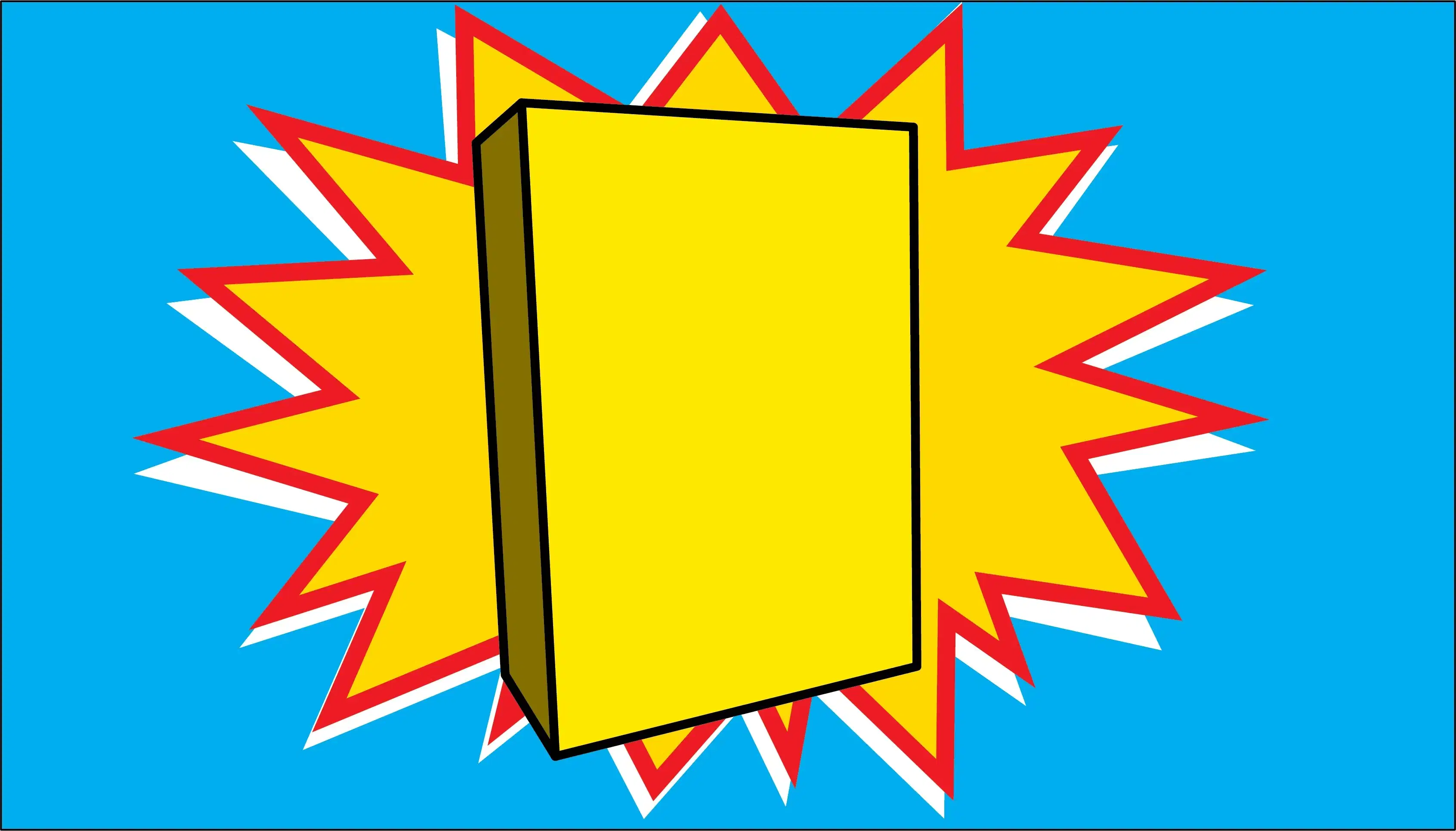 Illustration of empty package