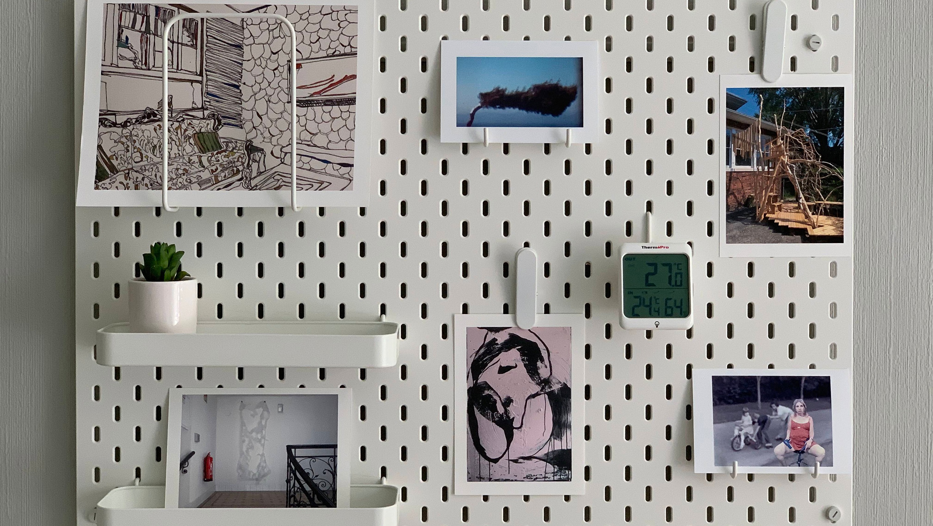 Install shot of student work