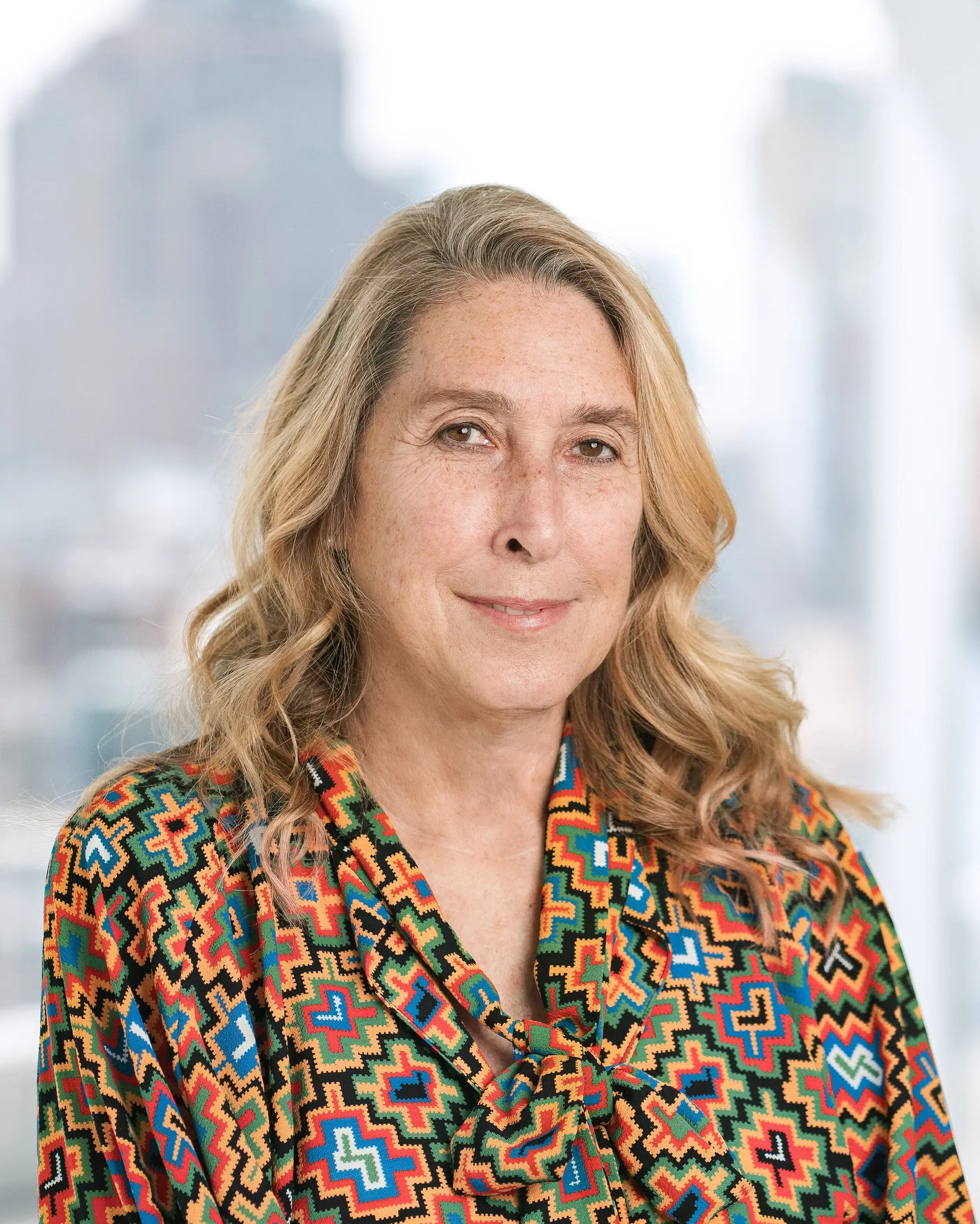 Portrait of New Museum director, Lisa Phillips.