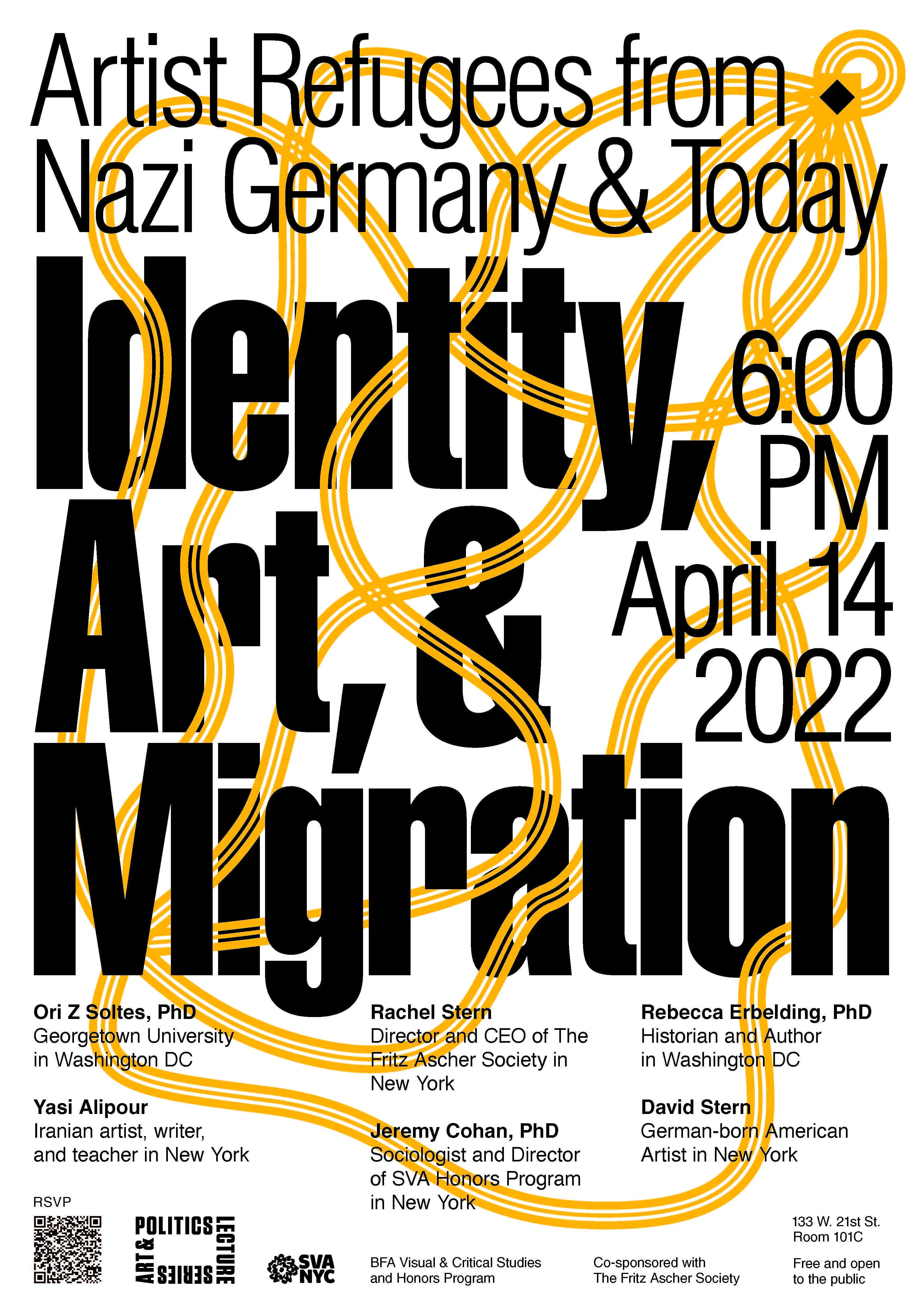 Lines of flight, list of speakers