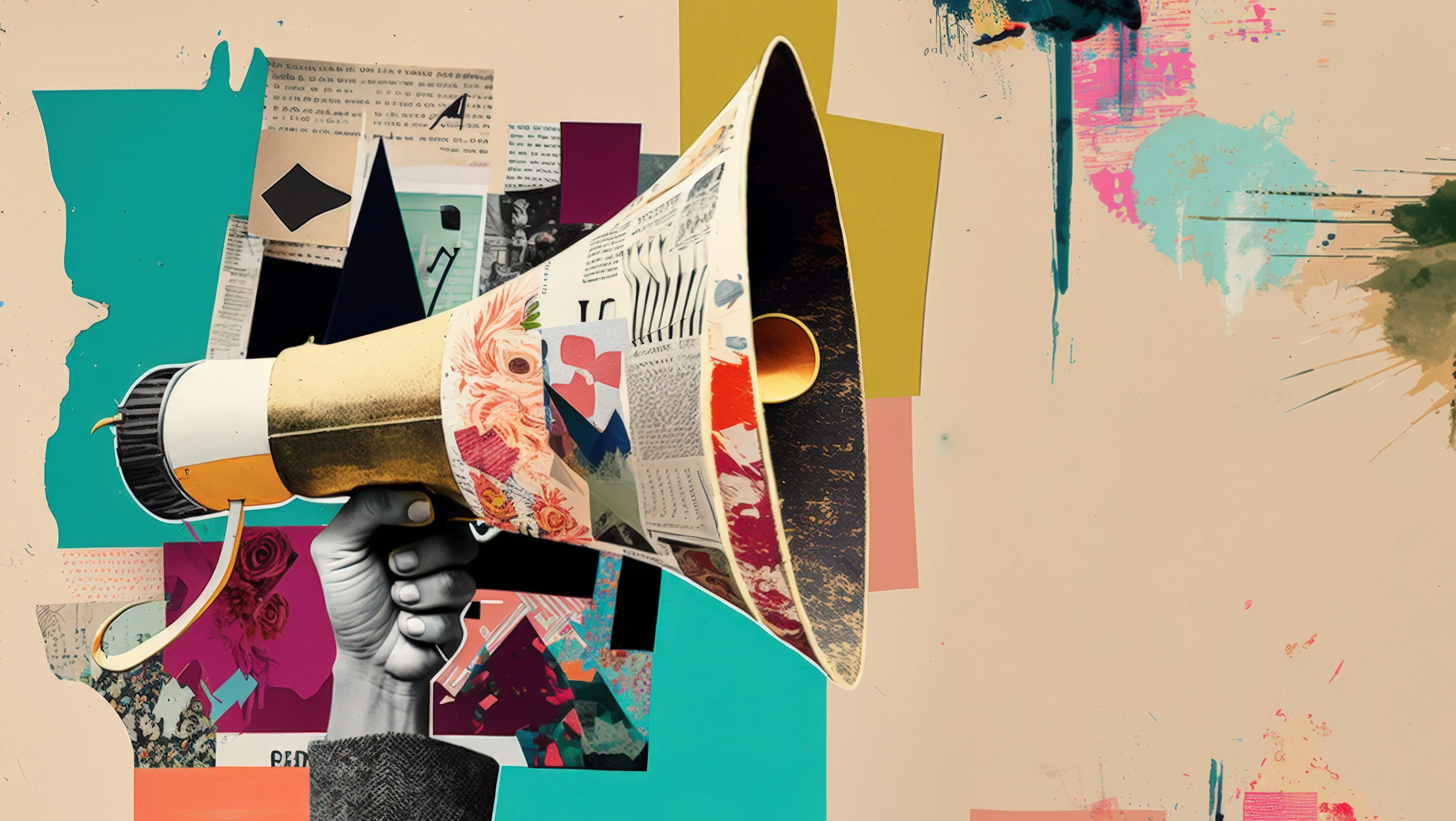 artistic bullhorn