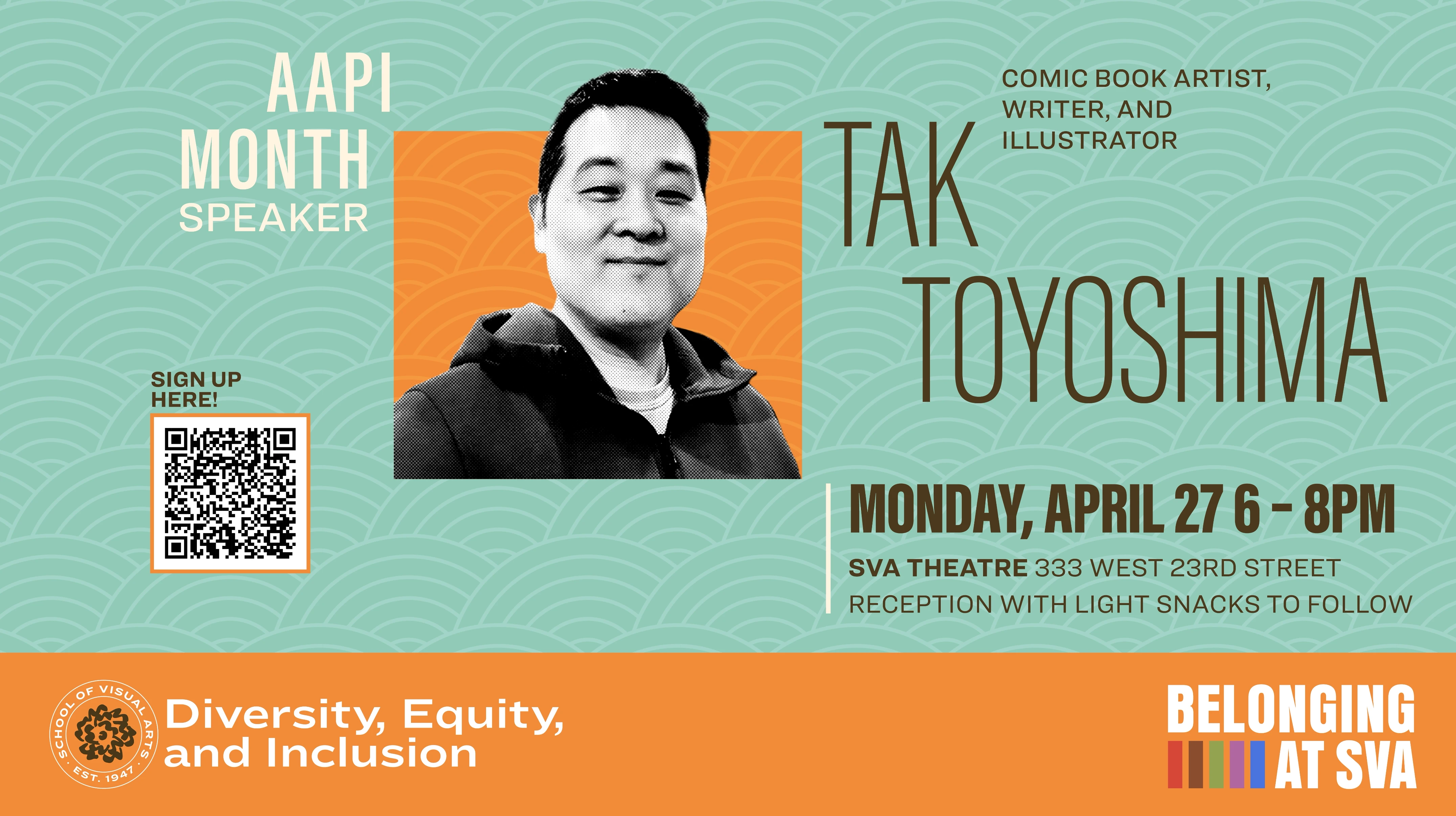 AAPI Month Speaker: Tak Toyoshima | Apr 27, 2026; 6:00 - 8:00pm ...