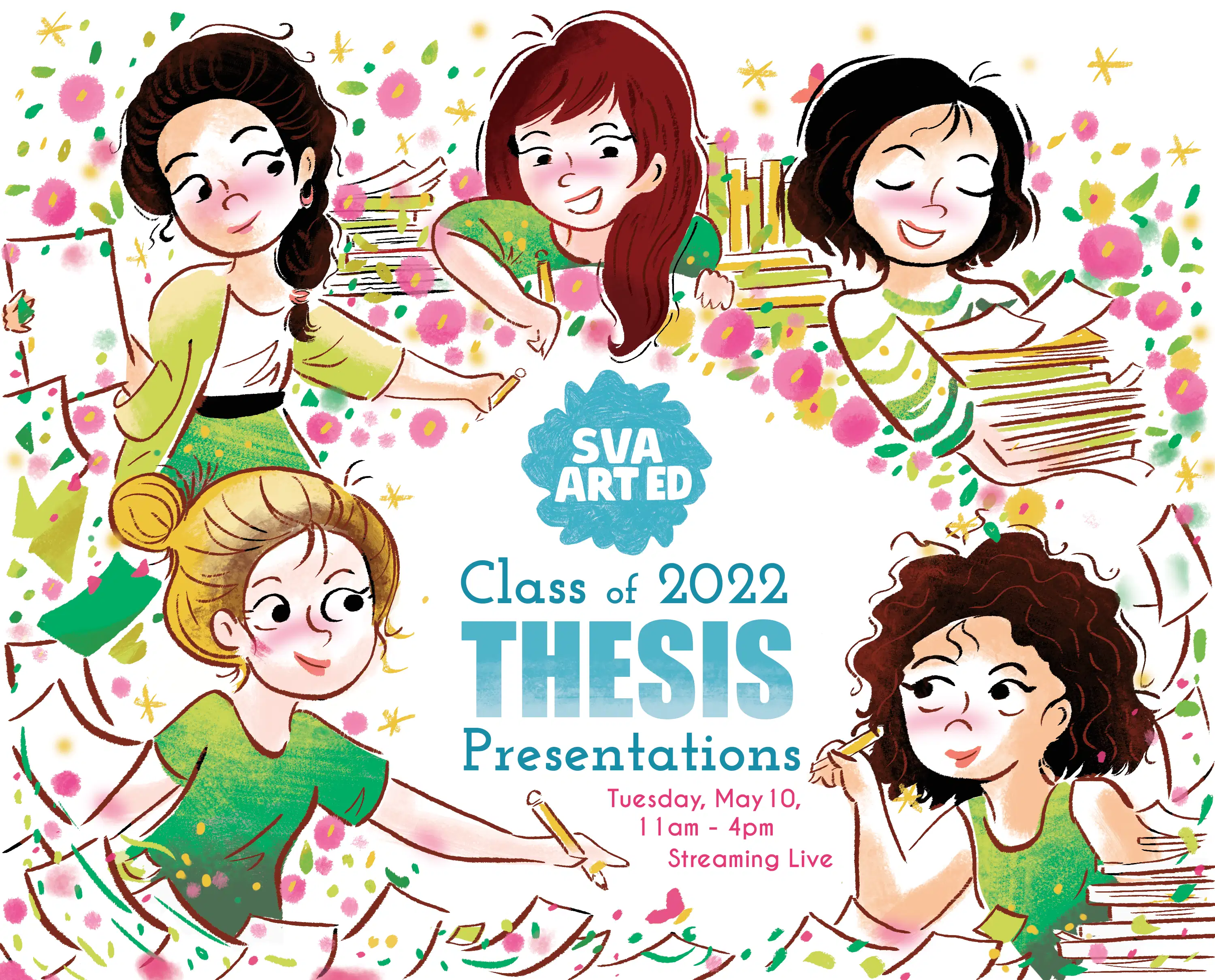 Poster illustration thesis presentations 