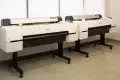 Two large digital printers