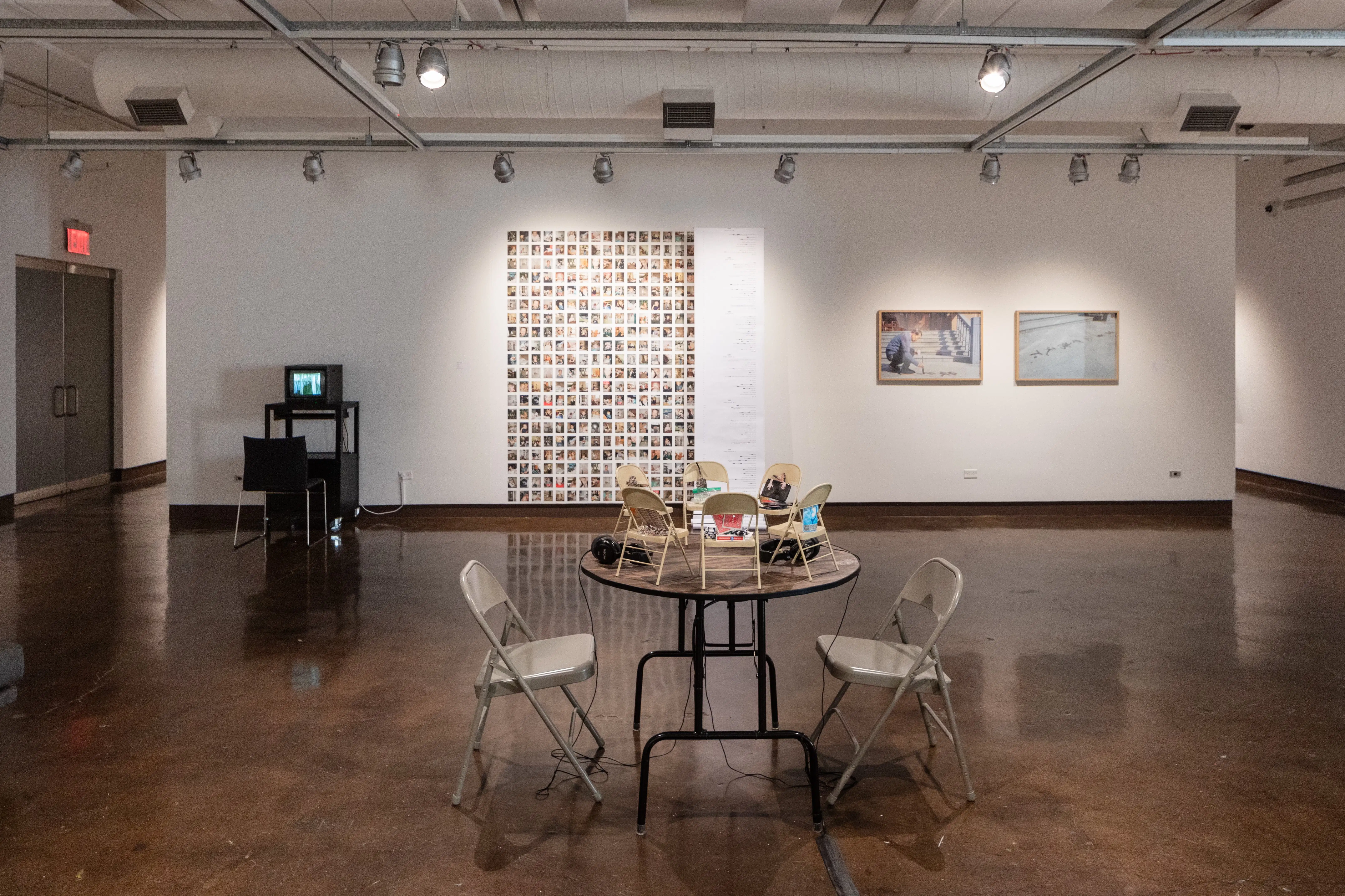 installation shot of Mentors first gallery