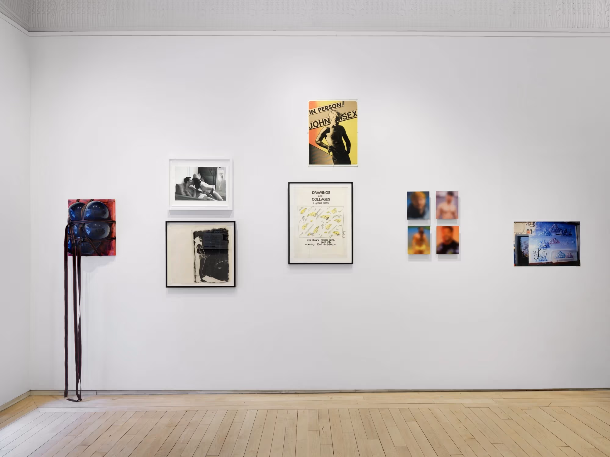 Installation shot of Witness exhibition, west wall