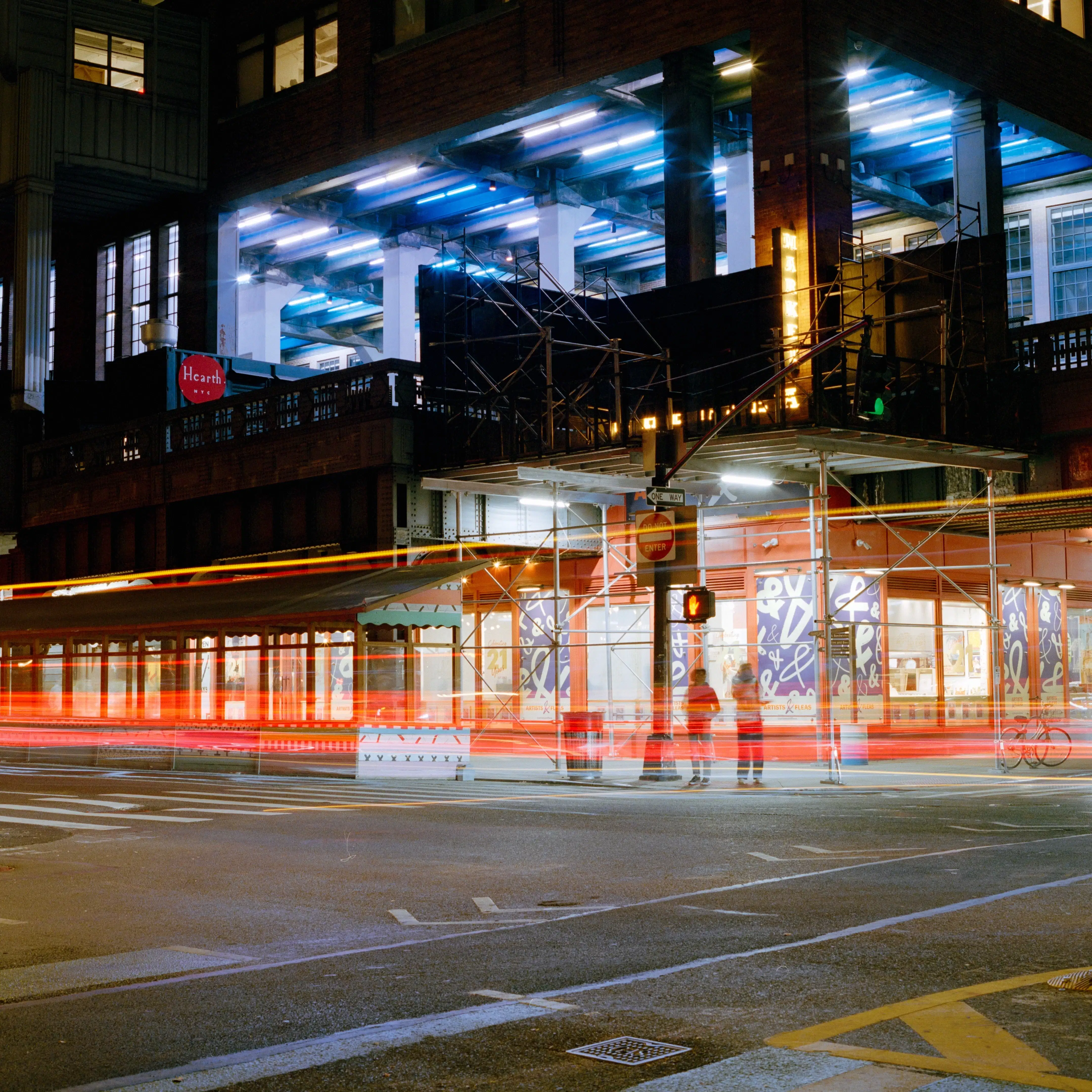 Long-exposure at night