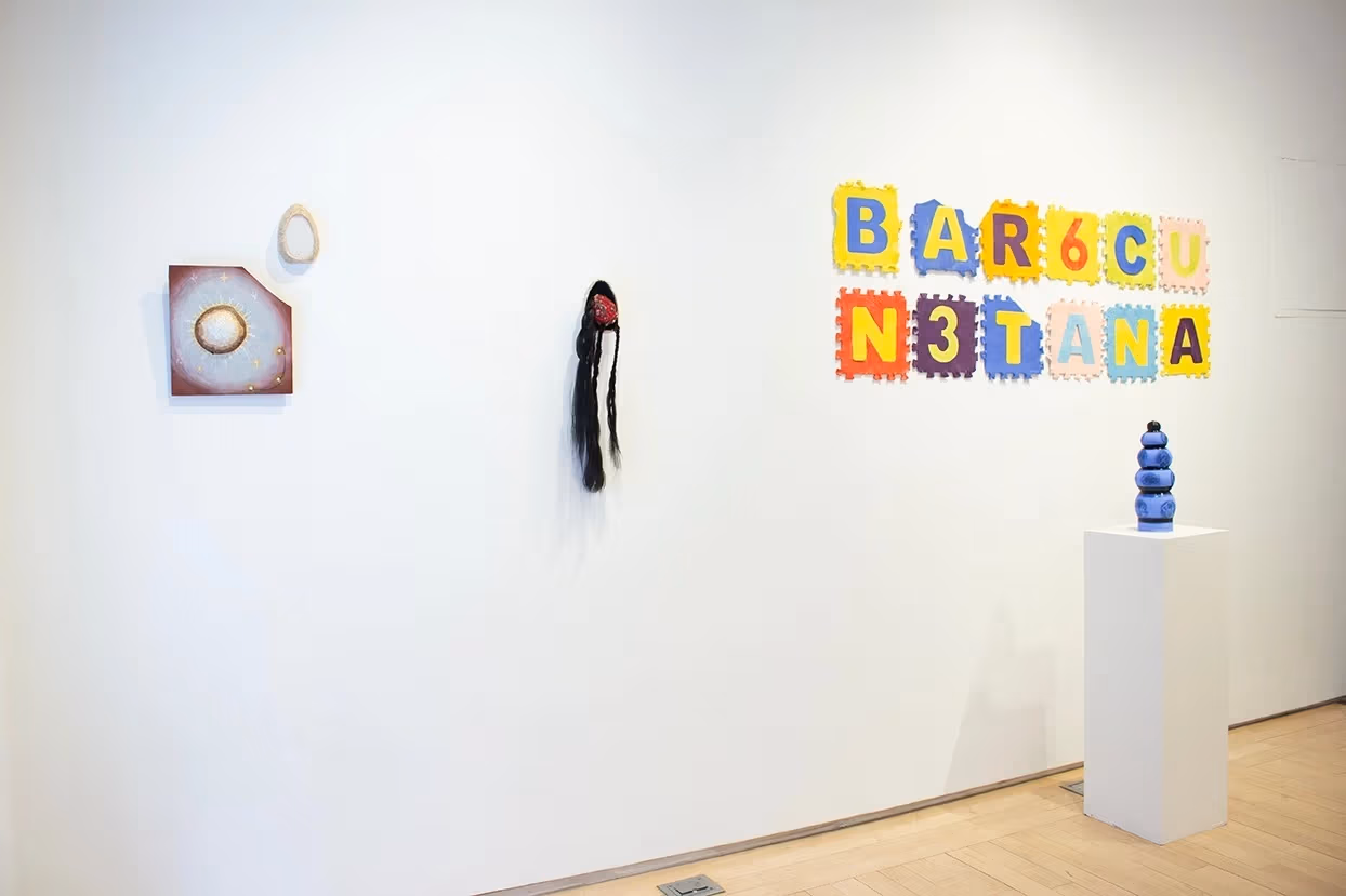 Installation shot, west wall