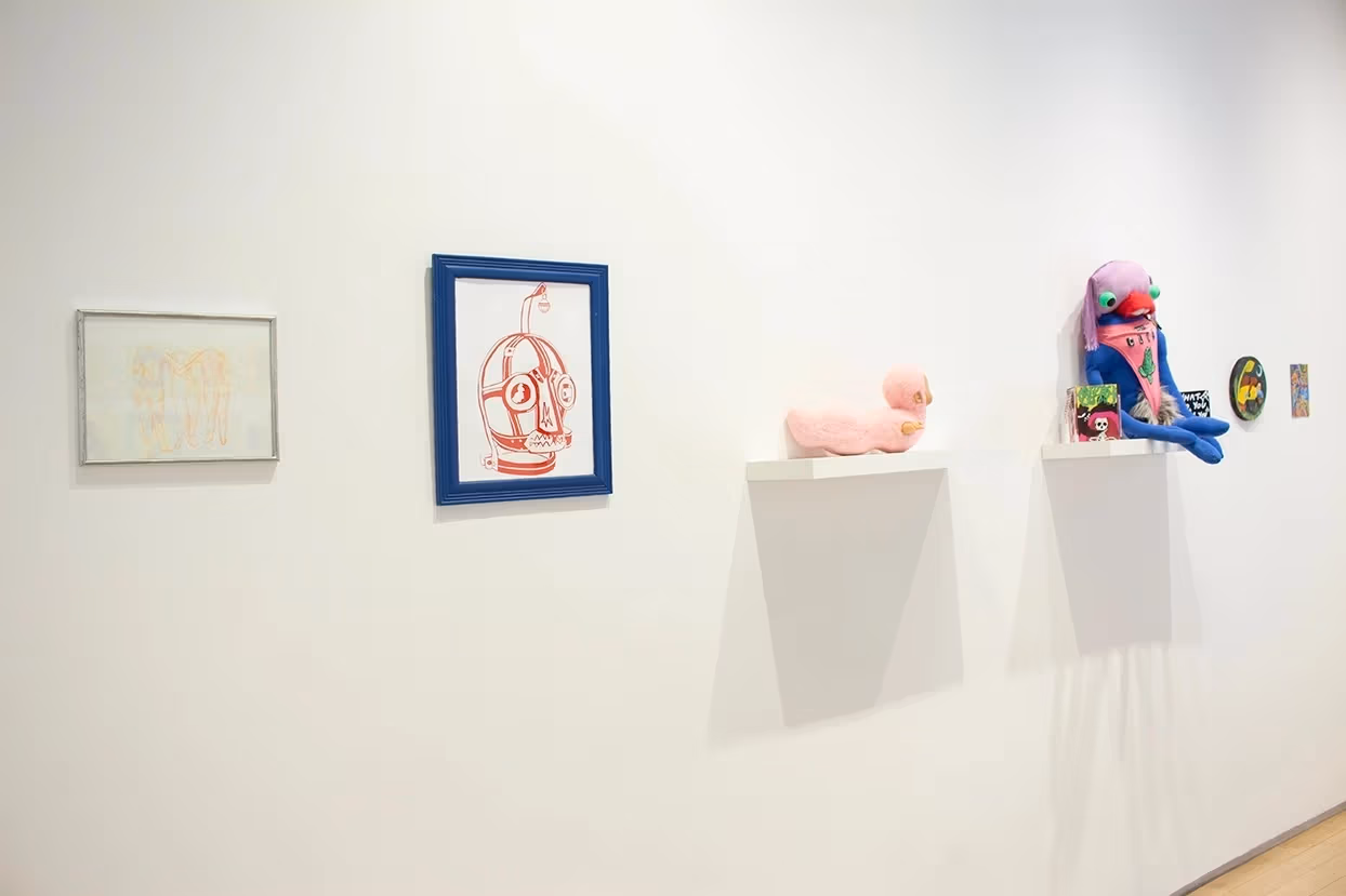 Installation shot, east wall