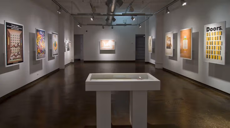 An exhibit at a museum.