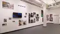 Multiple views of SVA Gramercy Gallery. Photography, video, and installation are throughout the gallery. 