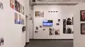 Multiple views of SVA Gramercy Gallery. Photography, video, and installation are throughout the gallery. 