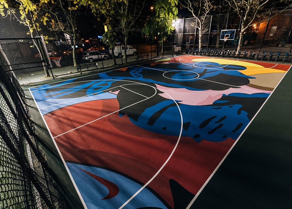 kaws basketball