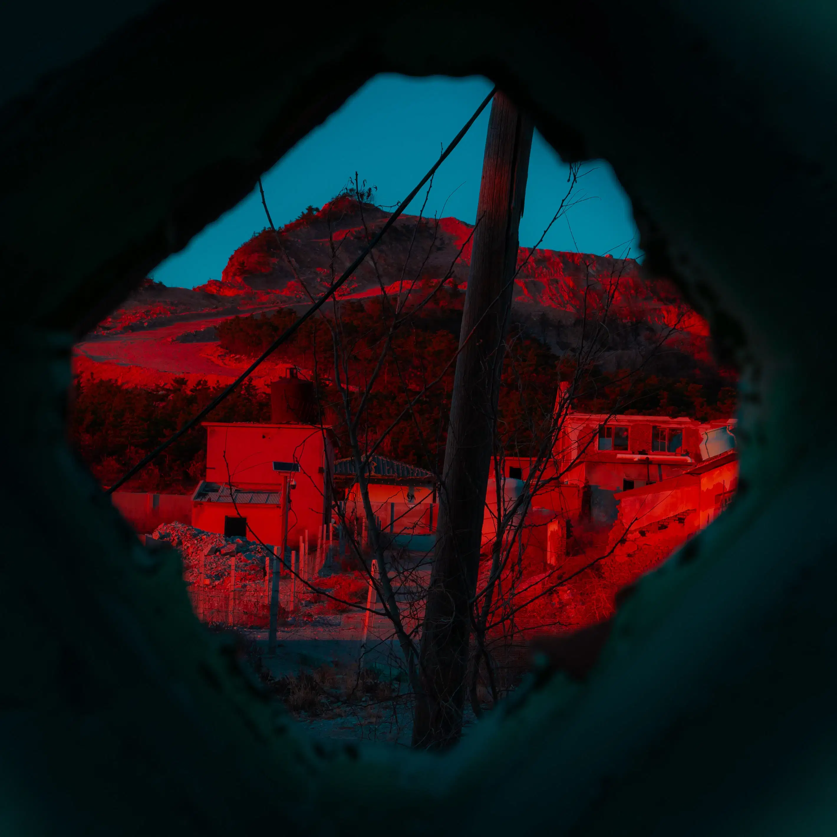 Puesta de sol en España 