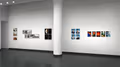 Rendering of an exhibition space with photographs on the walls