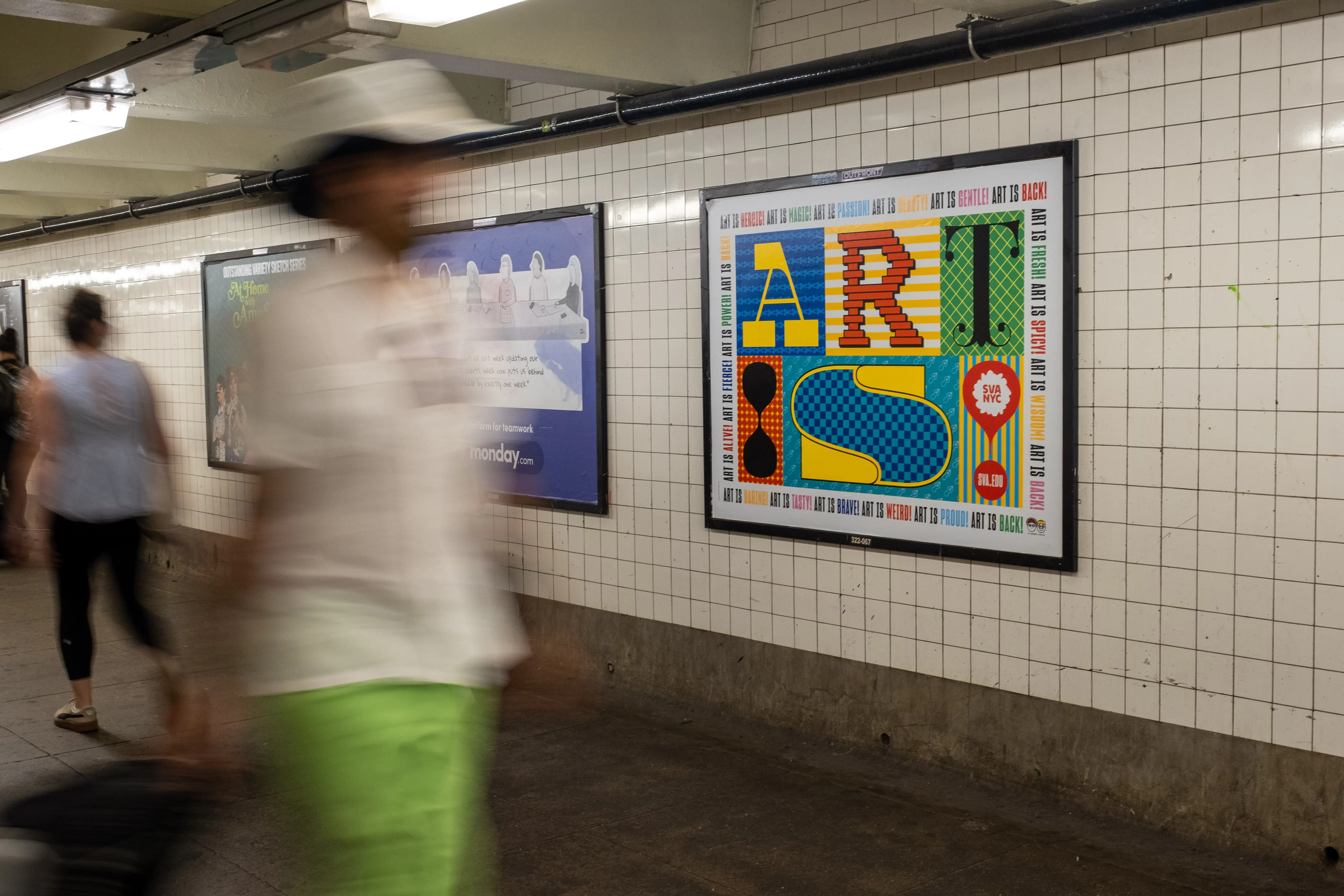 Art Is ': Gail Anderson and Zipeng Zhu on Their New SVA Subway