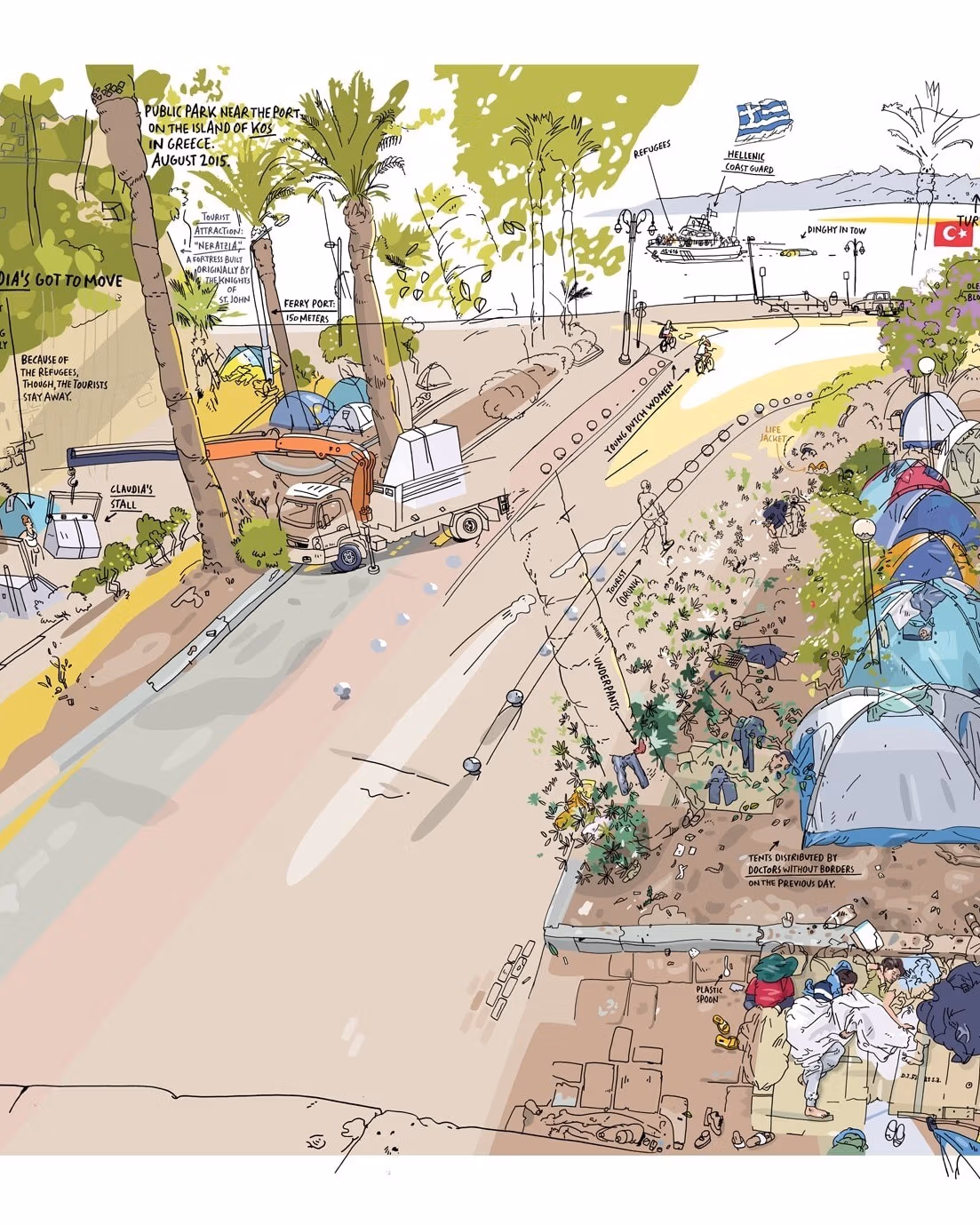 Poster advertising plant