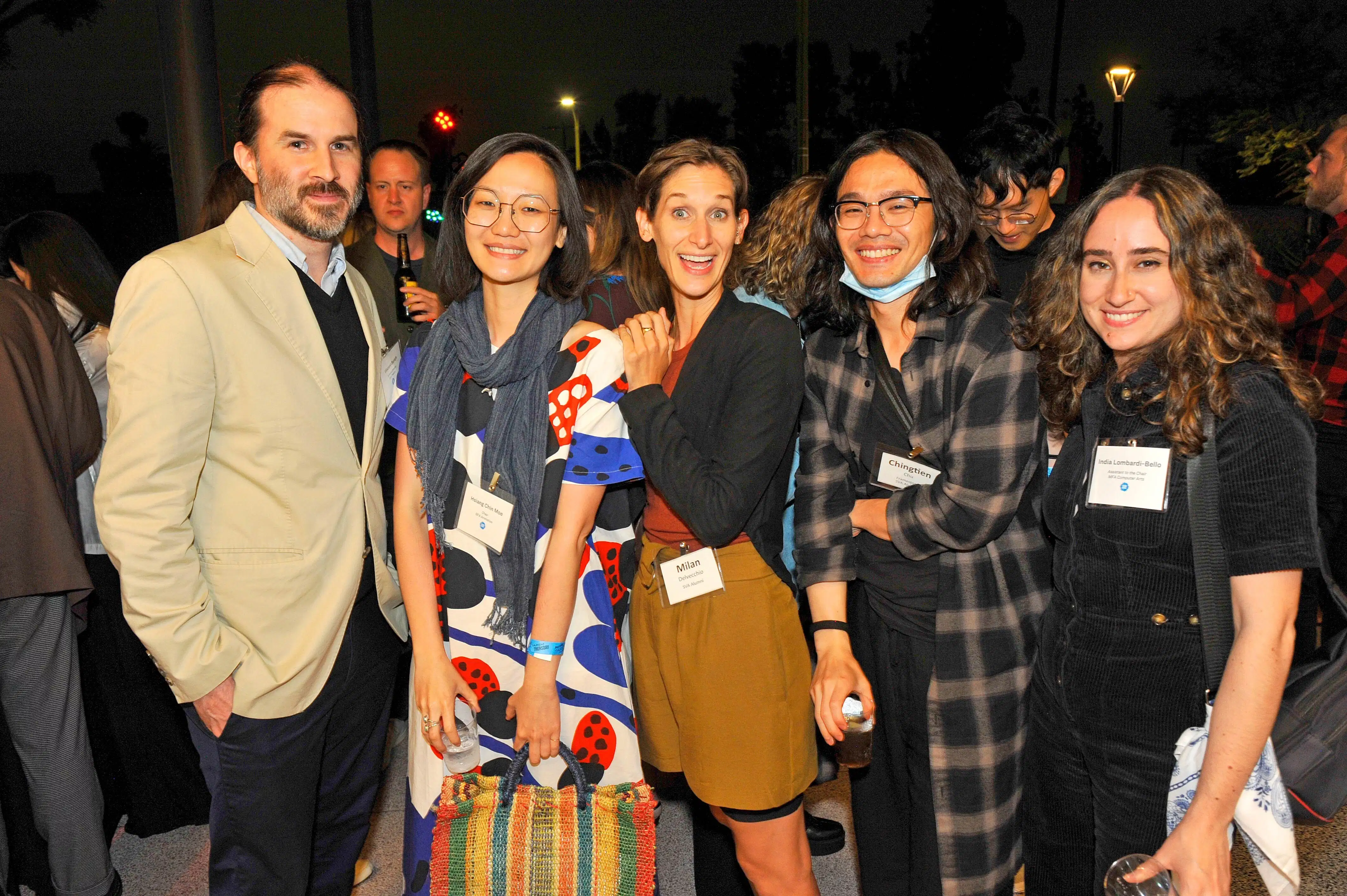 A photograph from SVA Premieres 2022 event in Los Angeles.