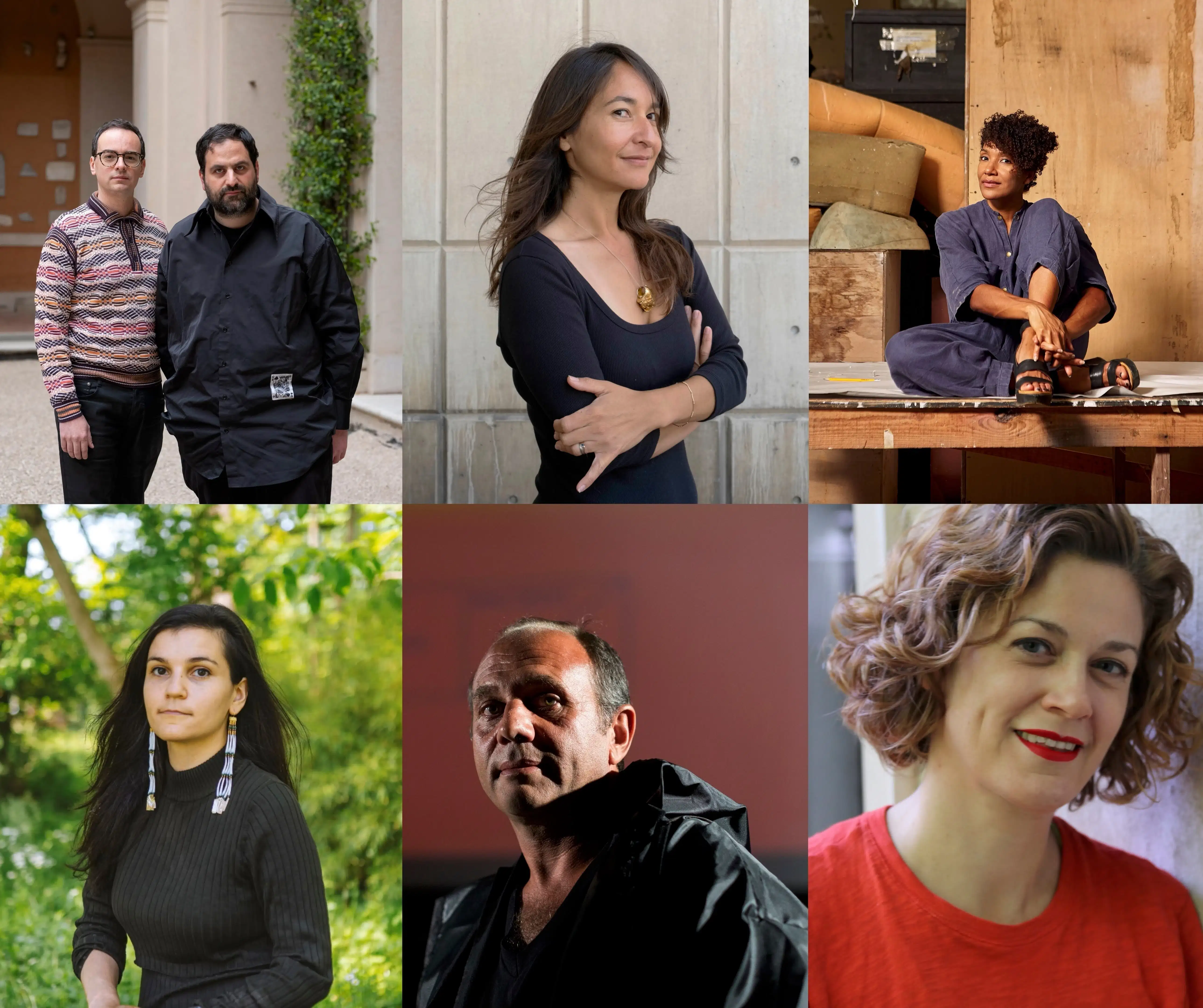 six images of individuals