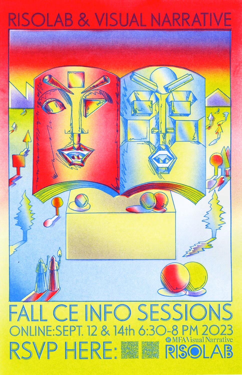 Online Info Session on RisoLAB and Visual Narrative Fall 2023 Continuing Education Courses