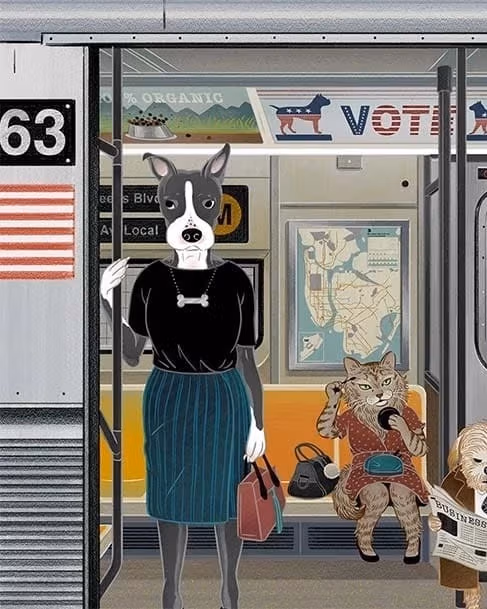 A blue flower surrounded by vibrant yellow petals, showcasing a striking contrast in colors.