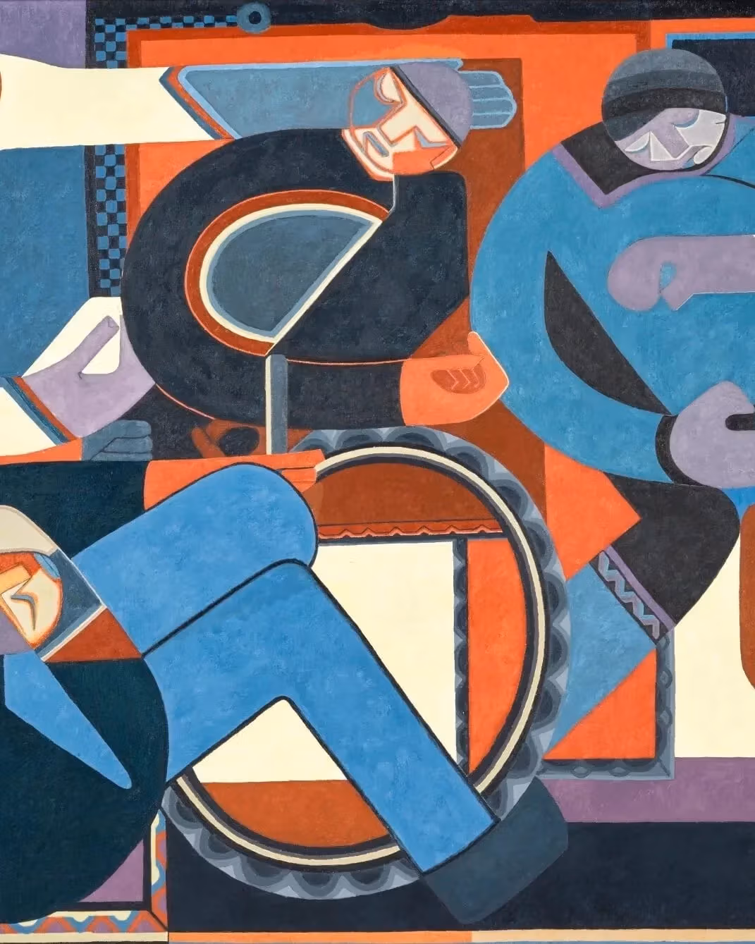 Uzo Egonu, Stateless People (an Assembly), 1981-1982