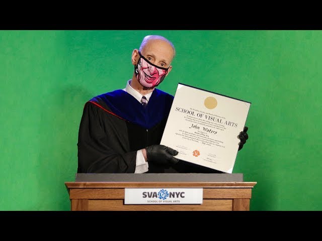 John Waters, SVA Commencement Speech 2020